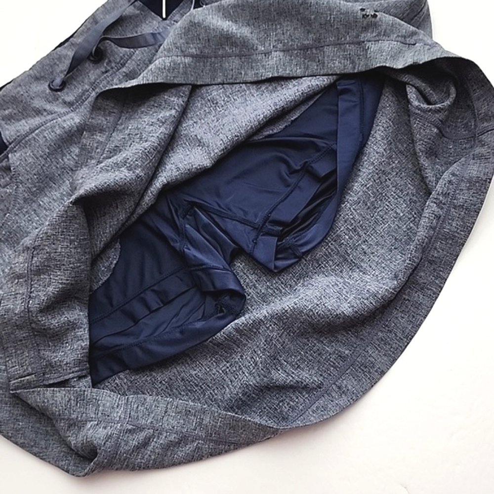 Tuff Athletics Women's Skirt Skort Heathered Blue Stretch Waist Sz S - Picture 7 of 14
